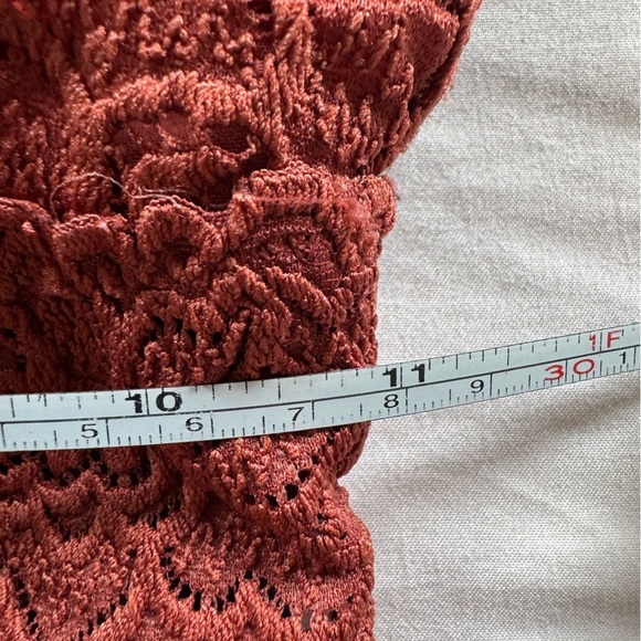 Aerie Lace Bandeau Bralette in Rust size XS - Picture 4 of 4